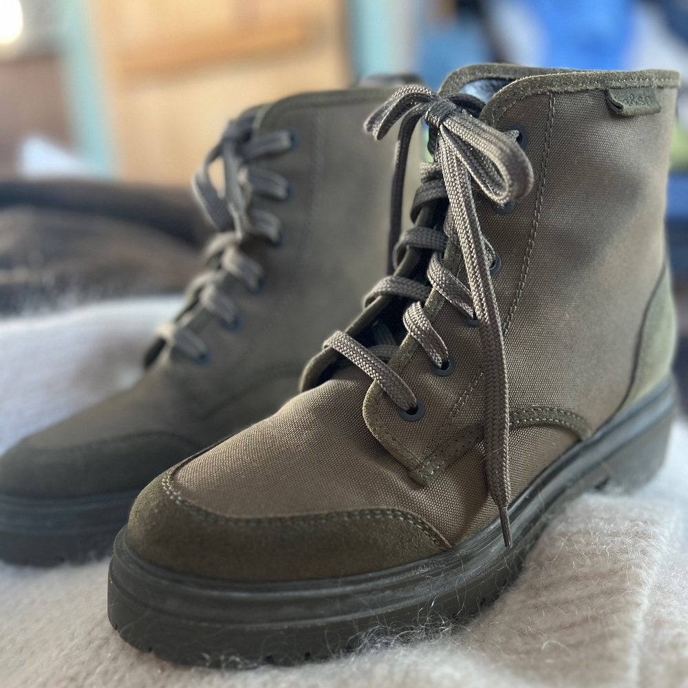 BA&SH Canastra Boots Kaki Size 40